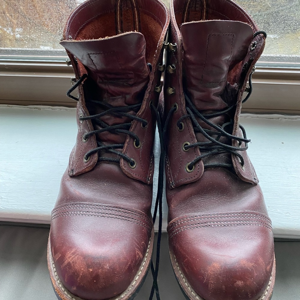 Red Wing Iron Ranger boots